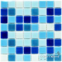 Мозаика Stella De Mare R-MOS WA303332313528 (на сетке) микс голубой(Арт.153408)